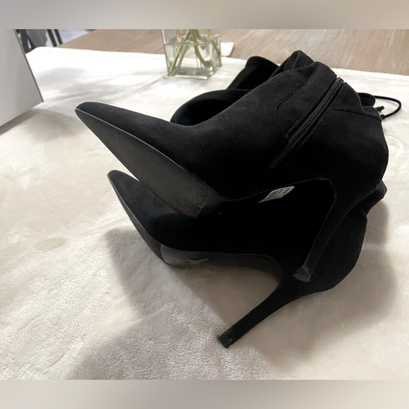 NWT Aldo black above knee high boots with heel still in the box - Picture 8 of 9